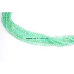 Chrysoprase beads 7 mm