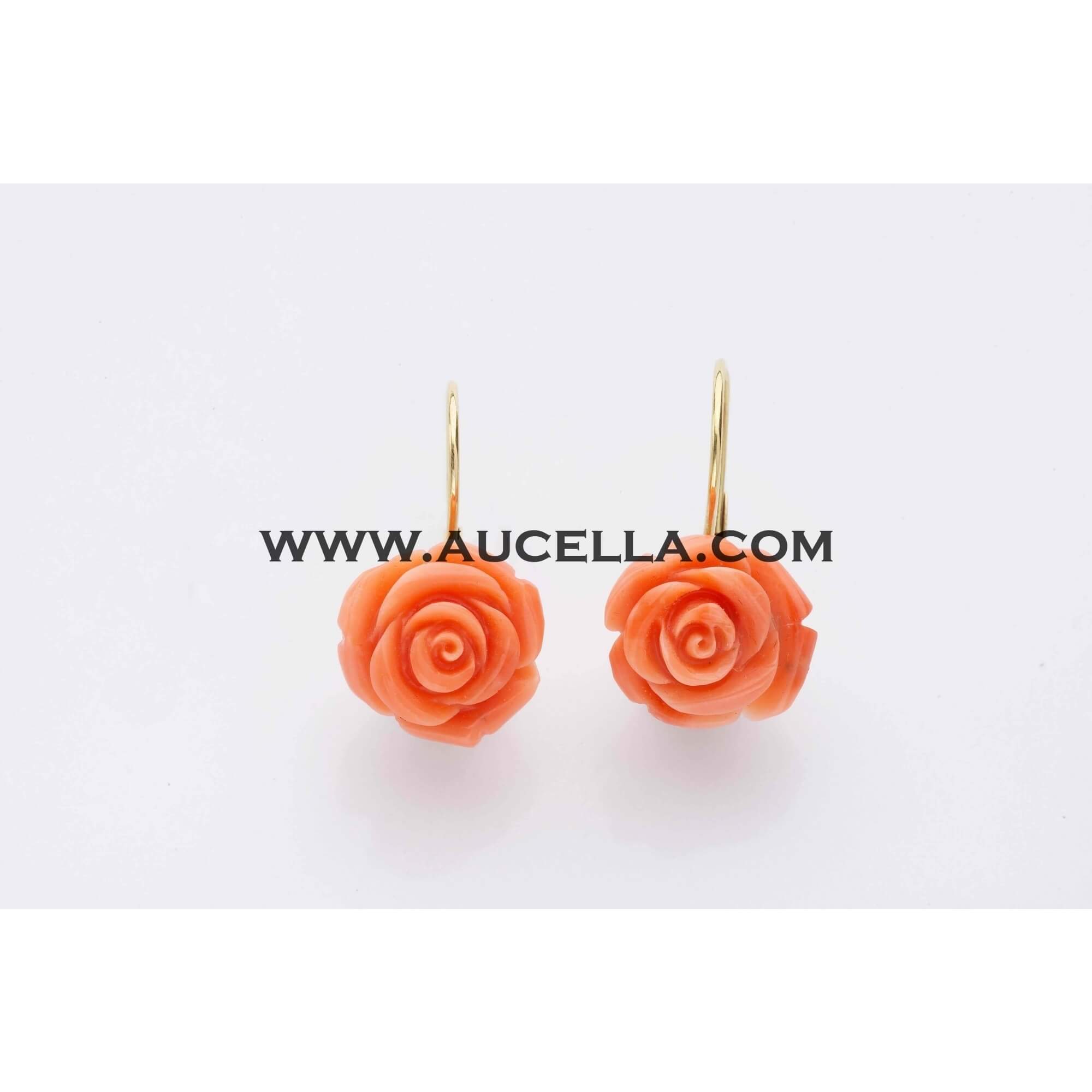 Rose earrings 